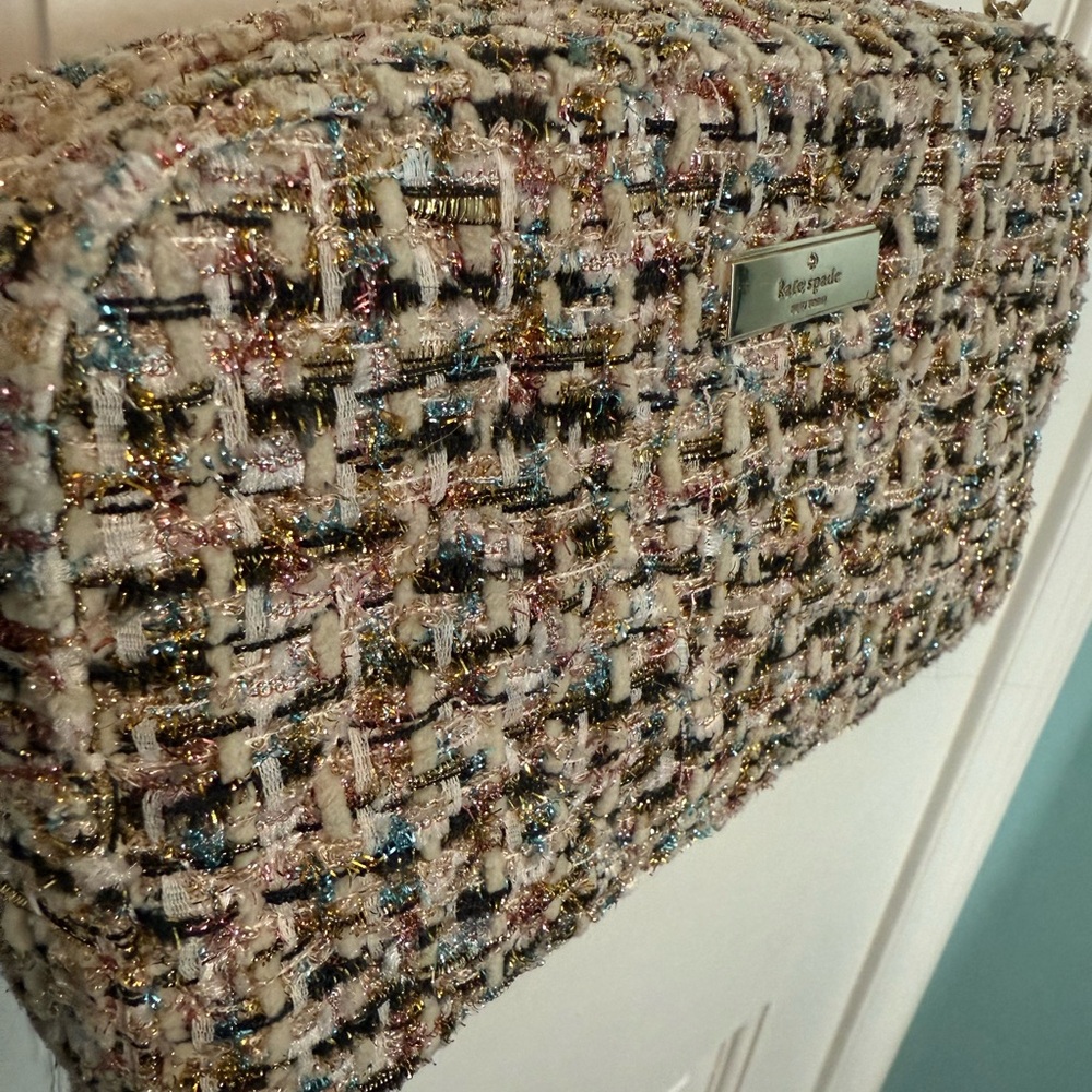 Kate Spade Tinsel Tweed Crossbody Bag